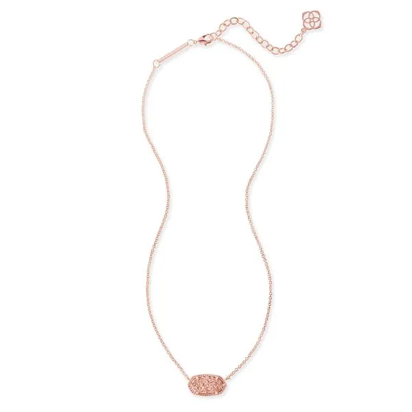 Kendra Scott  Elisa Rose 14 Karat Gold Plated Signature Pendant Image 2 Doland Jewelers, Inc. Dubuque, IA