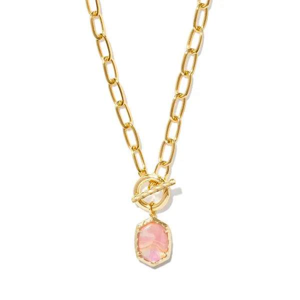 Daphne Link Yellow14 Karat Gold Plated Pendant Doland Jewelers, Inc. Dubuque, IA