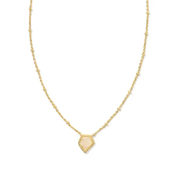 Kendra Scott Tess Satellite 14K Yellow Gold Plated Pendant Doland Jewelers, Inc. Dubuque, IA