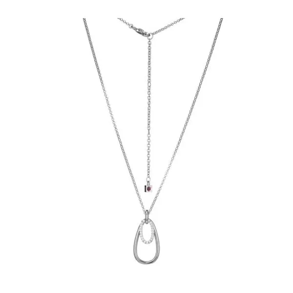 White Sterling Silver "Circadia" Pendant Doland Jewelers, Inc. Dubuque, IA