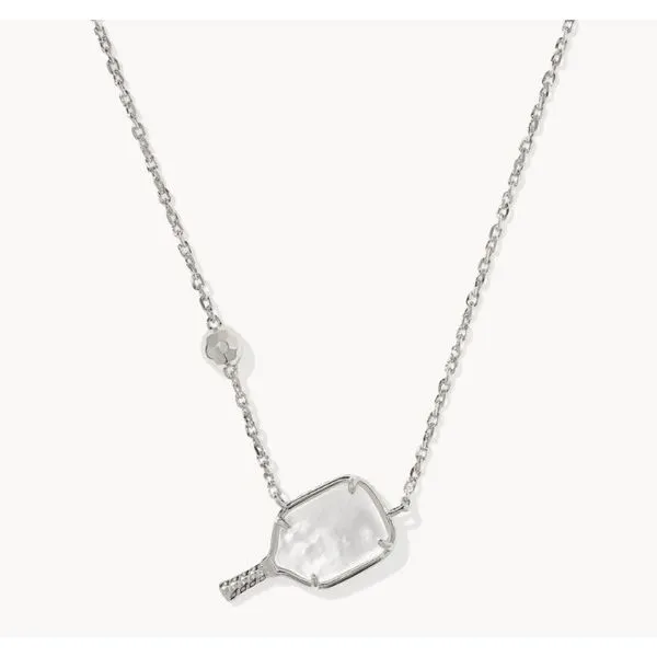 Pickleball Mother of Pearl Pendant Doland Jewelers, Inc. Dubuque, IA