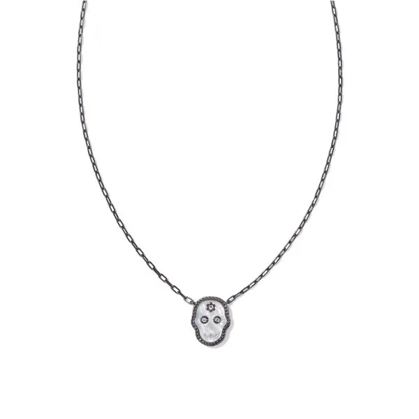 Skeleton Black Mother of Pearl Pendant Doland Jewelers, Inc. Dubuque, IA