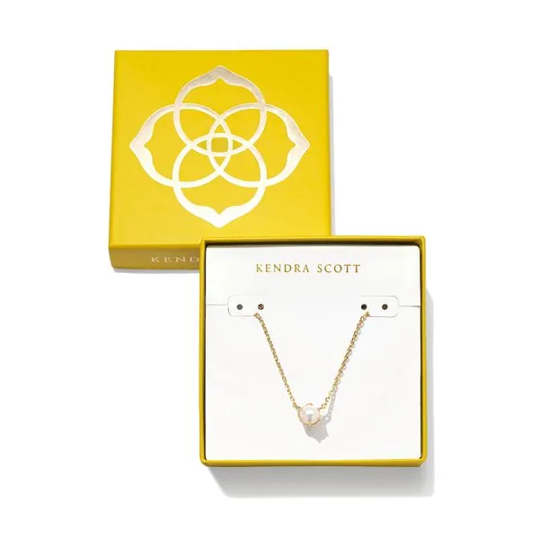 Ashton Gift Set Yellow 14 Karat Gold Plated Solitaire Pendant Doland Jewelers, Inc. Dubuque, IA