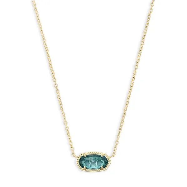 Elisa Yellow 14 Karat Gold Plated Signature Pendant Doland Jewelers, Inc. Dubuque, IA