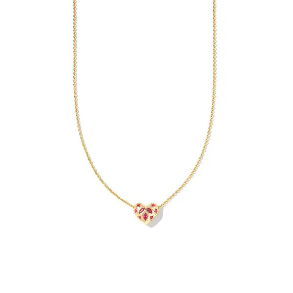 Holland Yellow 14 Karat Gold Plated Heart Pendant Doland Jewelers, Inc. Dubuque, IA