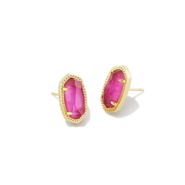 Kendra Scott 14K Gold Plated Ellie Stud Earrings with Azalea Illusion Doland Jewelers, Inc. Dubuque, IA