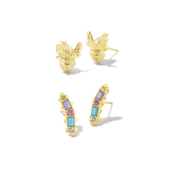 Devin 14 Karat Yellow Gold Plated Spring 2023 Stud Earrings Doland Jewelers, Inc. Dubuque, IA