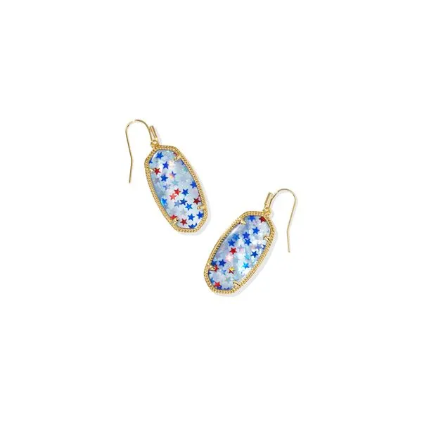 Elle Yellow 14 Karat Gold Plated Drop Earrings Doland Jewelers, Inc. Dubuque, IA