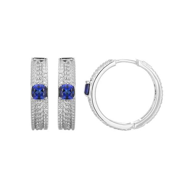 Sterling Silver Weave Hoop Earrings Doland Jewelers, Inc. Dubuque, IA