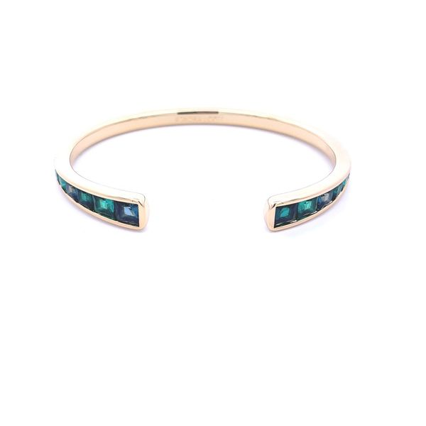Parker Cuff Bracelet in Emerald Mix Doland Jewelers, Inc. Dubuque, IA