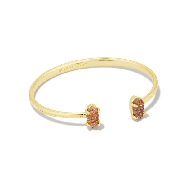 Grayson Yellow 14 Karat Gold Plated Fall 2023 Bangle Bracelet Doland Jewelers, Inc. Dubuque, IA