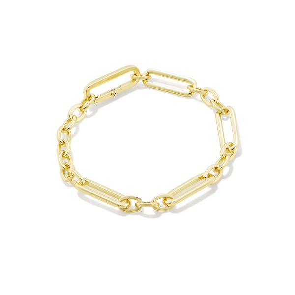 Heather Link Gold Plated Bracelet Doland Jewelers, Inc. Dubuque, IA