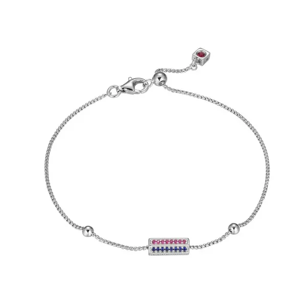 White Sterling Silver "Cheer" Bracelet Doland Jewelers, Inc. Dubuque, IA