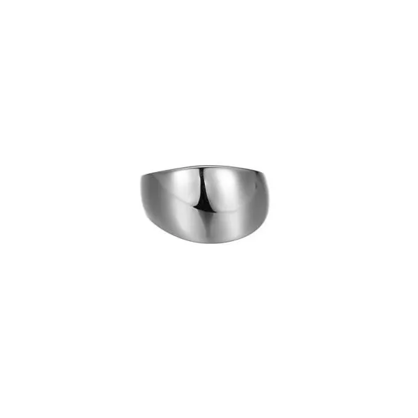 Elle Sterling Silver Pebble Rhodium Plated Ring Doland Jewelers, Inc. Dubuque, IA