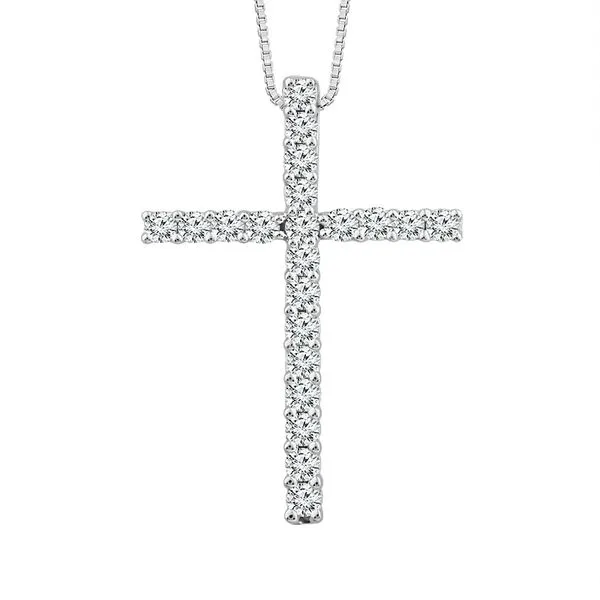 10K White Gold Diamond Cross Doland Jewelers, Inc. Dubuque, IA