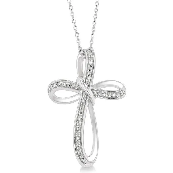 Sterling Silver Infinity Inspired Cross Doland Jewelers, Inc. Dubuque, IA