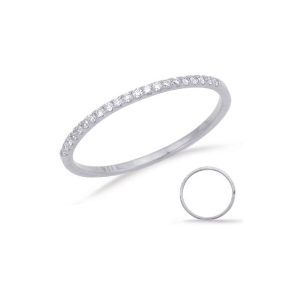 White Gold & Diamond Wedding Band Dominion Jewelers Falls Church, VA
