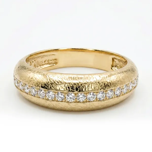 14K Yellow Gold & Diamond Ring Dominion Jewelers Falls Church, VA