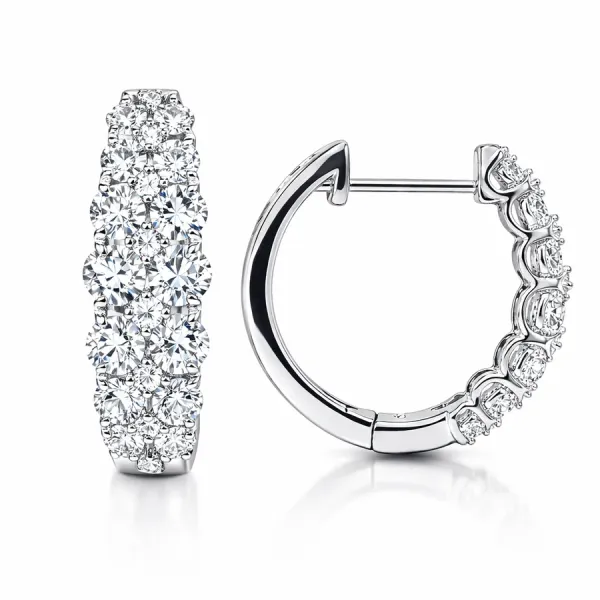 Diamond Huggie Earrings Dominion Jewelers Falls Church, VA