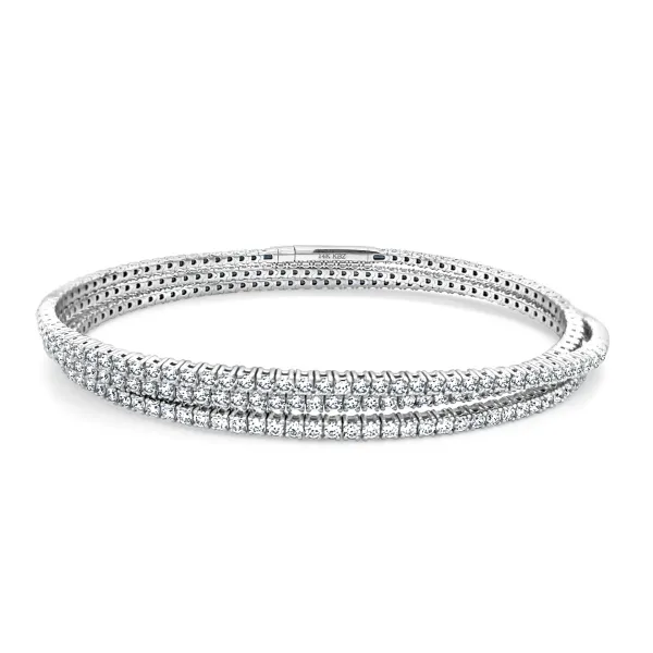 Diamond Flexible Bangle Bracelet Dominion Jewelers Falls Church, VA