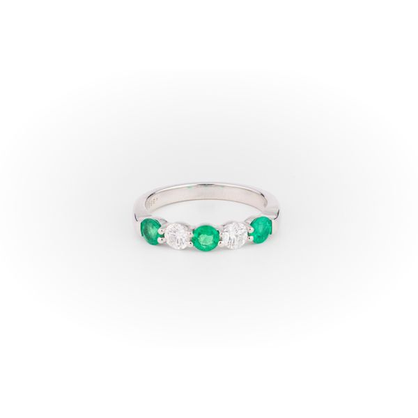 Diamond & Emerald Ring Dominion Jewelers Falls Church, VA