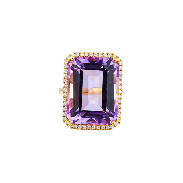 Rose De France Amethyst Ring Dominion Jewelers Falls Church, VA