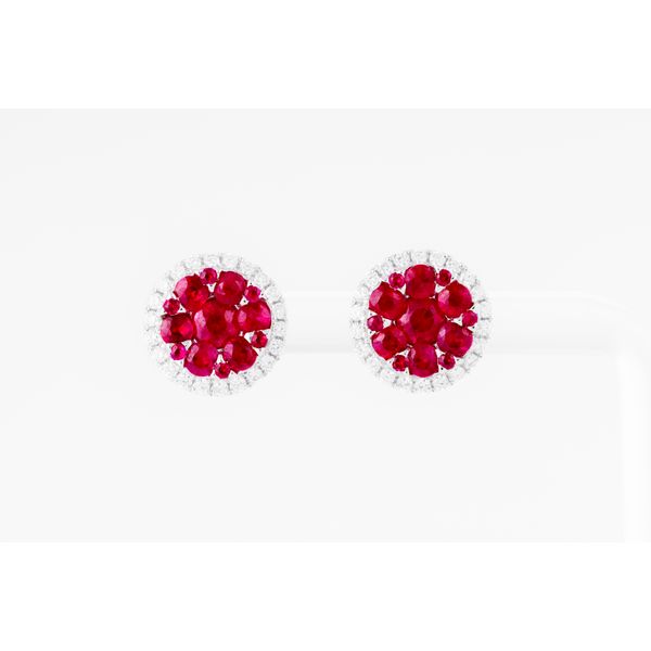 Diamond & Ruby Earrings Dominion Jewelers Falls Church, VA