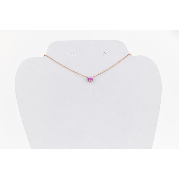 Oval Sapphire Necklace Dominion Jewelers Falls Church, VA