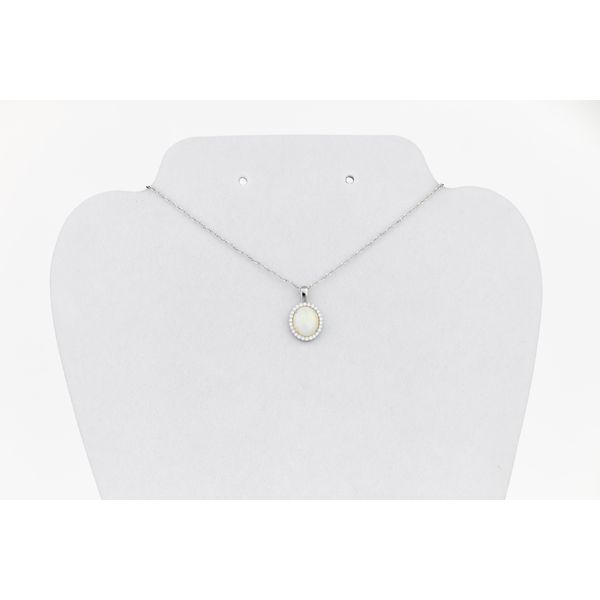 Opal & Diamond Necklace Dominion Jewelers Falls Church, VA