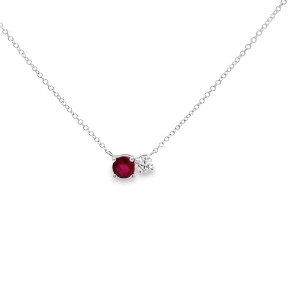 Ruby & Diamond Necklace Dominion Jewelers Falls Church, VA