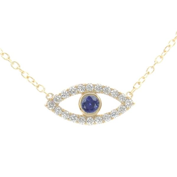 Sapphire & Diamond Necklace Dominion Jewelers Falls Church, VA