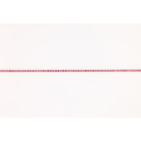 Pink Sapphire Tennis Bracelet Dominion Jewelers Falls Church, VA