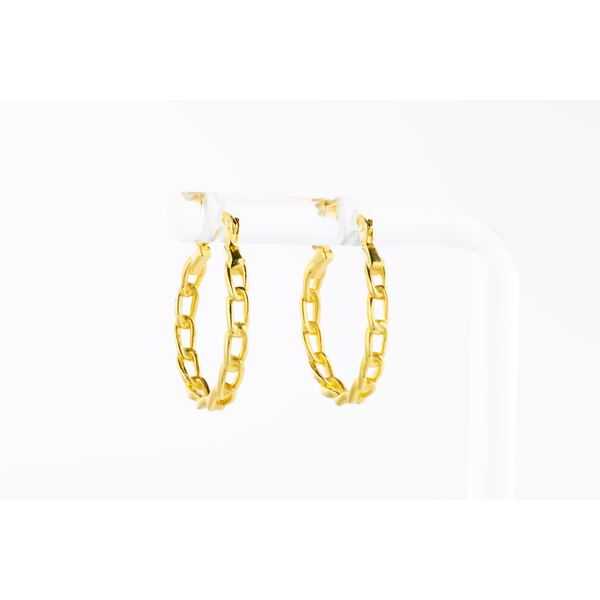 Gold Hoop Earrings Dominion Jewelers Falls Church, VA