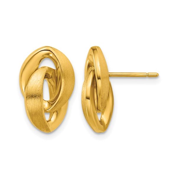 Gold Earrings Dominion Jewelers Falls Church, VA