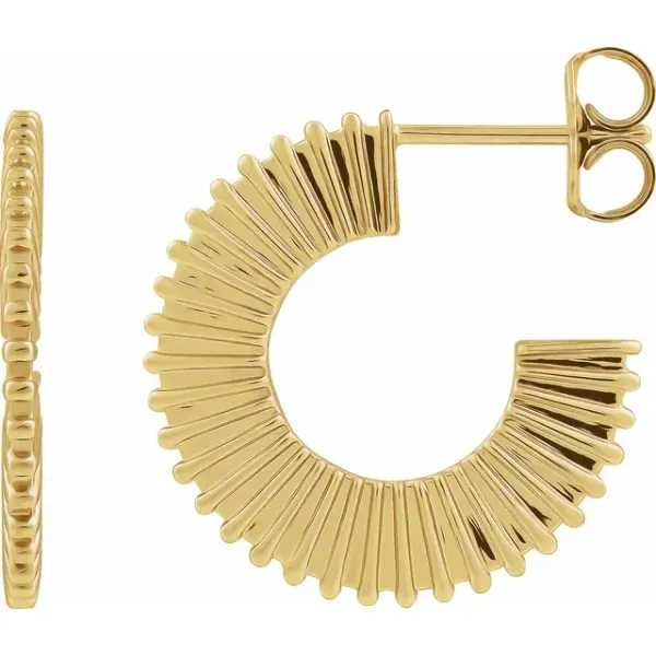 Gold Earrings Dominion Jewelers Falls Church, VA