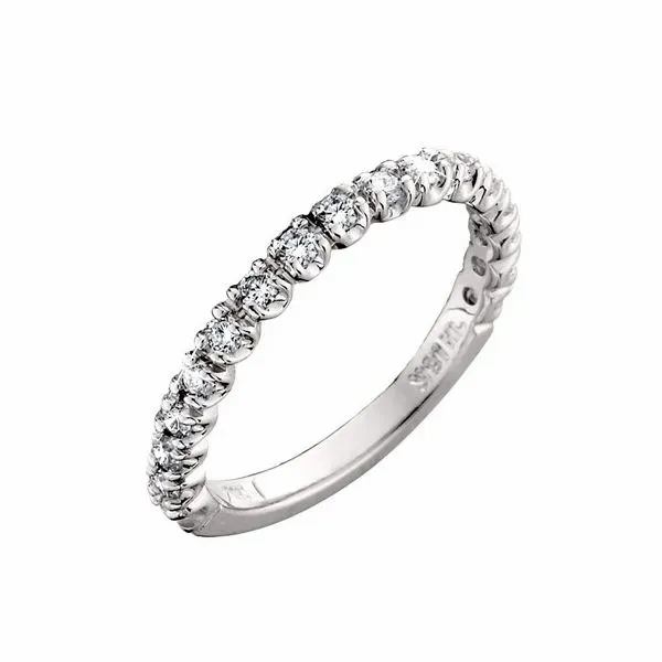 PLATINUM AND DIAMOND WEDDING BAND Dondero's Jewelry Vineland, NJ