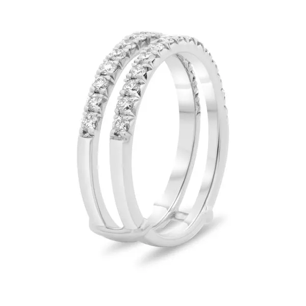 DIAMOND INSERT WEDDING BAND Dondero's Jewelry Vineland, NJ