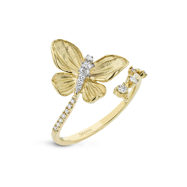 SIMON G   BUTTERFLY WRAP STYLE RING Dondero's Jewelry Vineland, NJ