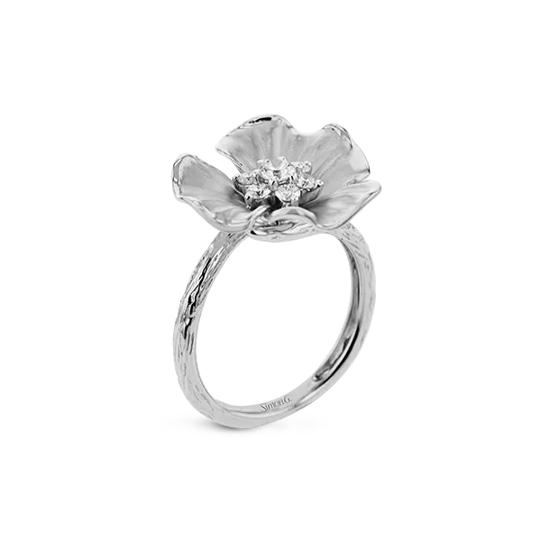 SIMON G FLOWER RING Dondero's Jewelry Vineland, NJ