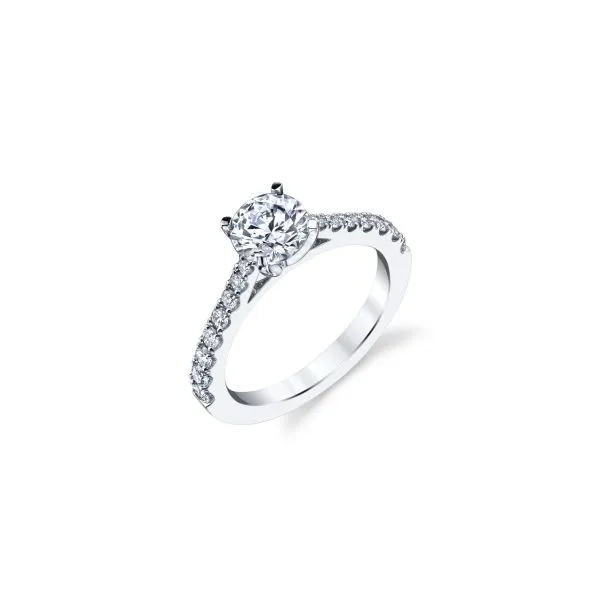 DIAMOND ENGAGEMENT RING SEMI-MOUNTING Dondero's Jewelry Vineland, NJ