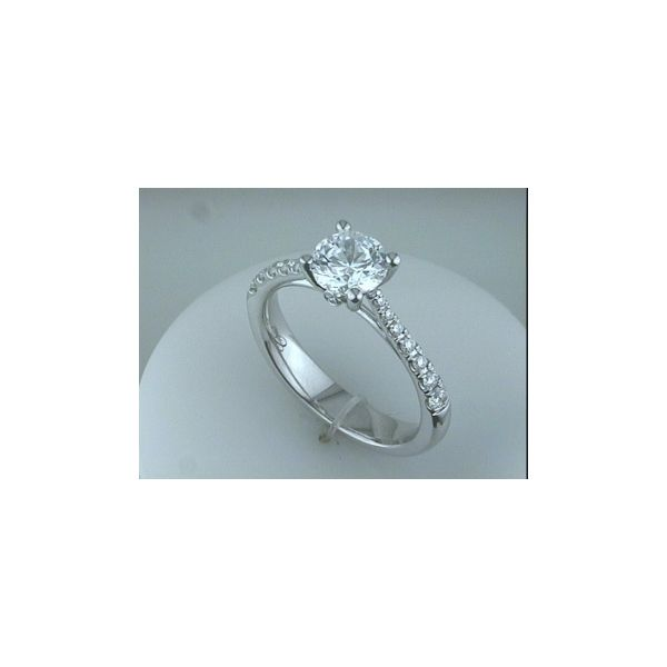 DIAMOND ENGAGEMENT RING SEMI-MOUNTING Dondero's Jewelry Vineland, NJ