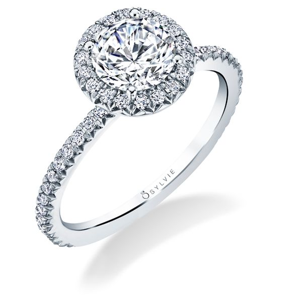 Sylvie Classic Engagement Ring Mounting Dondero's Jewelry Vineland, NJ