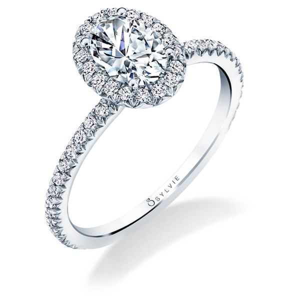 VIVIAN - CLASSIC OVAL HALO ENGAGEMENT RING Dondero's Jewelry Vineland, NJ