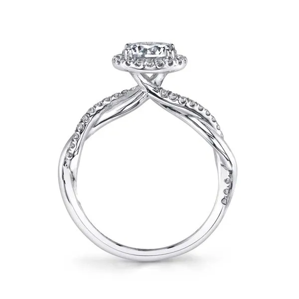 Sylvie Classic Engagement Ring Mounting Image 2 Dondero's Jewelry Vineland, NJ