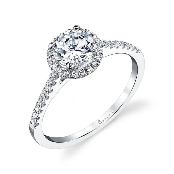 Sylvie Classic Engagement Ring Mounting Dondero's Jewelry Vineland, NJ