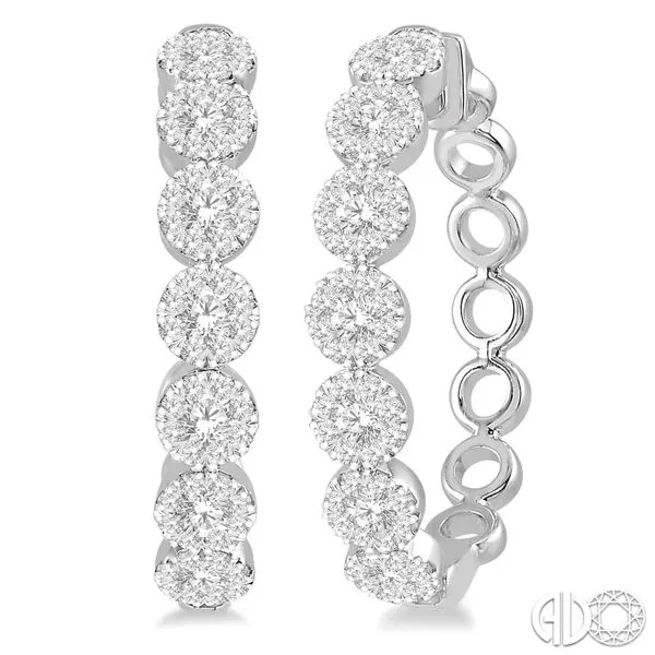 DIAMOND HOOP EARRINGS Dondero's Jewelry Vineland, NJ