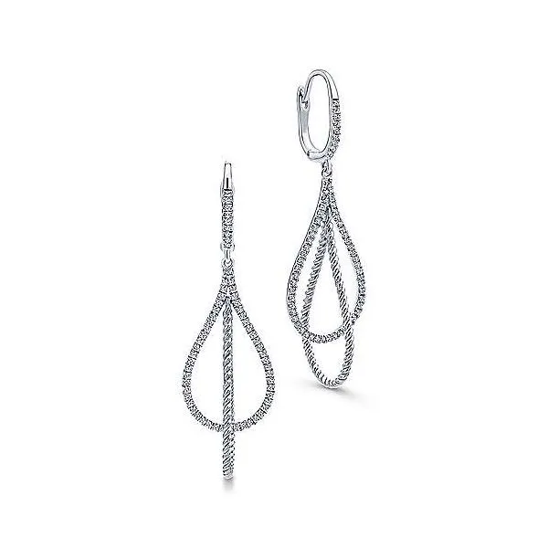 DIAMOND DANGLE FASHION EARRINGS Dondero's Jewelry Vineland, NJ