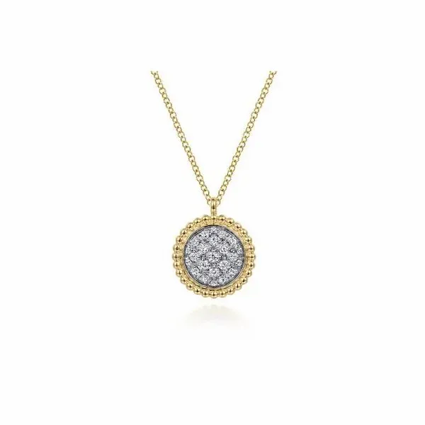 GABRIEL BUJUKAN PAVE' PENDANT/NECKLACE Dondero's Jewelry Vineland, NJ