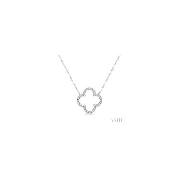 DIAMOND CLOVER NECKLACE Dondero's Jewelry Vineland, NJ