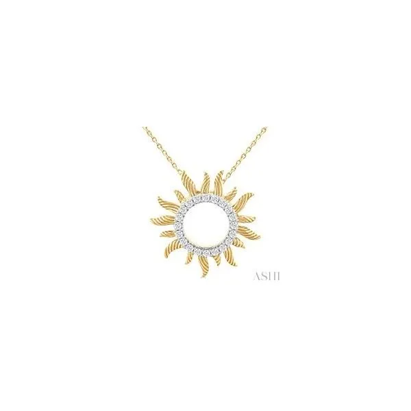 SUNBURST NECKLACE Dondero's Jewelry Vineland, NJ